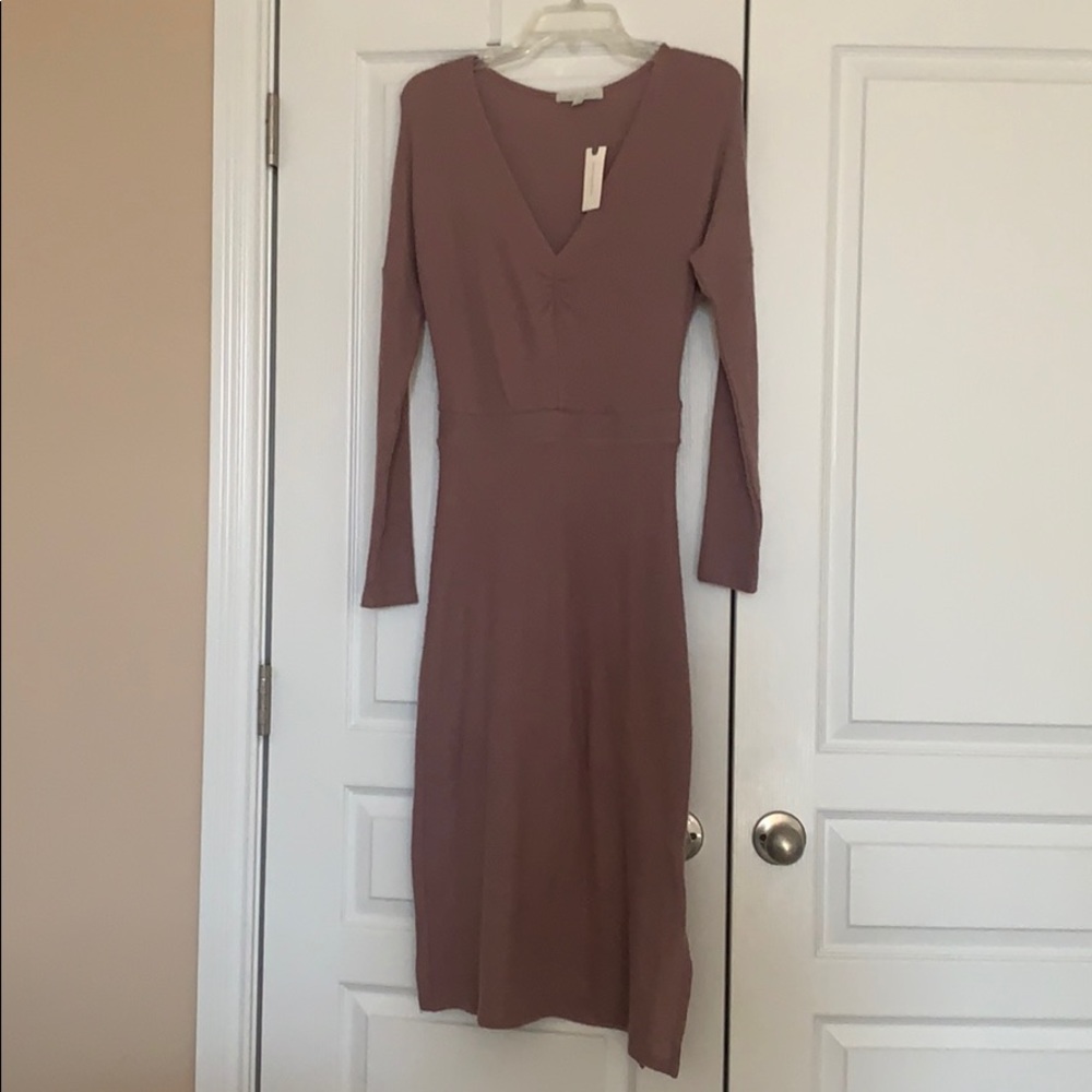Anthropologie sweater dress